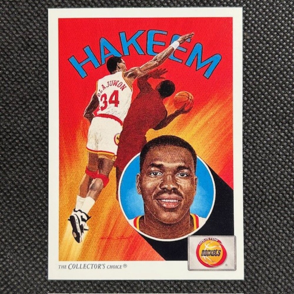 Hakeem Olajuwon 1991-92 Upper Deck #92 Houston Rockets